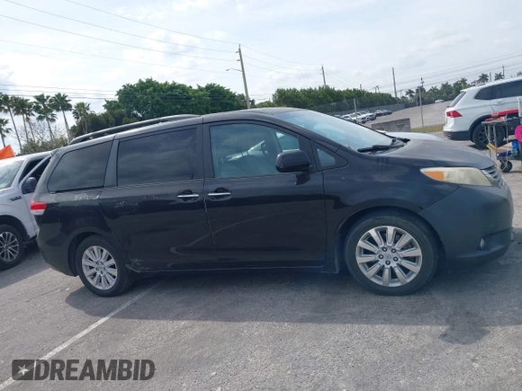2011 Toyota Sienna XLE AAS with VIN 5TDYK3DC2BS150565, listed as a IAAI auction lot 41845965 with 279,253 mi miles and . Bid and sale history available at DreamBid. Image 13.