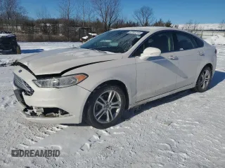 2018 Ford Fusion SE with VIN 3FA6P0HDXJR230360, listed as a Copart auction lot 87761215 with 60,305 mi miles and Salvage Title. Bid and sale history available at DreamBid. Image 1.