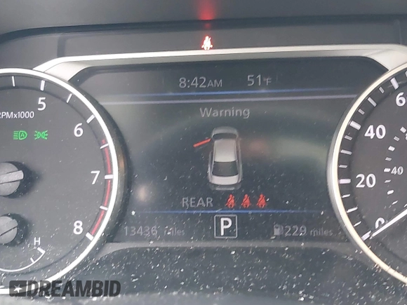 2024 Nissan Sentra SV with VIN 3N1AB8CVXRY202516, listed as a IAAI auction lot 42323940 with 13,436 mi miles and . Bid and sale history available at DreamBid. Image 15.