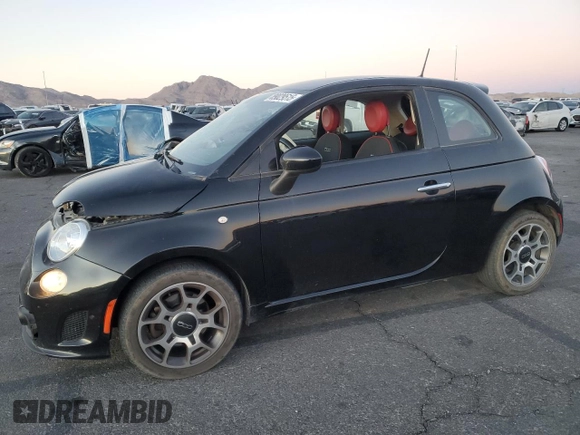 2018 FIAT 500 Pop with VIN 3C3CFFKH8JT528685, listed as a Copart auction lot 89029515 with 74,153 mi miles and Salvage Title. Bid and sale history available at carsss.com. Image 1.