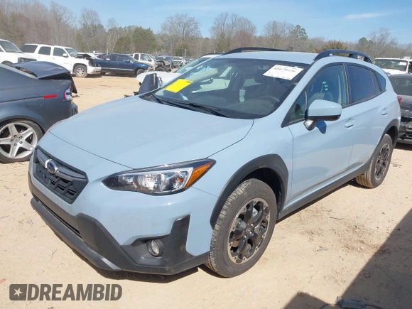 2023 Subaru Crosstrek Premium with VIN JF2GTAPC2P8201410, listed as a IAAI auction lot 41679430 with 22,646 mi miles and . Bid and sale history available at DreamBid. Image 17.