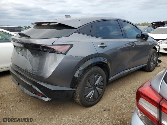 2023 Nissan ARIYA EVOLVE+ with VIN JN1DF0BB8PM702331, listed as a Copart auction lot 66214854 with 4,795 mi miles and Salvage Title. Bid and sale history available at carsss.com. Image 3.