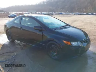 2006 Honda Civic Cpe LX with VIN 2HGFG12666H533716, listed as a IAAI auction lot 41786136 with 215,751 mi miles. Bid and sale history available at carsss.com. Image 1.