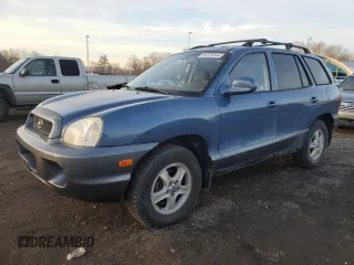 2003 Hyundai Santa Fe with VIN KM8SB12B43U392433, listed as a Copart auction lot 86376144 with 231,989 mi miles and Salvage Title. Bid and sale history available at carsss.com. Image 1.