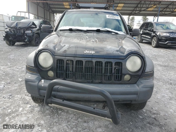 2007 Jeep Liberty Sport with VIN 1J4GL48K07W515116, listed as a Copart auction lot 45486215 with 164,412 mi miles and Salvage Title. Bid and sale history available at carsss.com. Image 5.