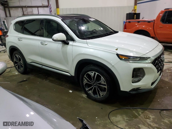 2019 Hyundai Santa Fe Limited with VIN 5NMS53AA4KH073040, listed as a Copart auction lot 41859855 with 98,904 mi miles and Salvage Title. Bid and sale history available at carsss.com. Image 4.