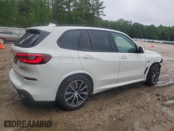 2023 BMW X5 xDrive45e with VIN 5UXTA6C08P9R00349, listed as a Copart auction lot 56510275 with 40,930 mi miles and Salvage title. Bid and sale history available at DreamBid. Image 3.