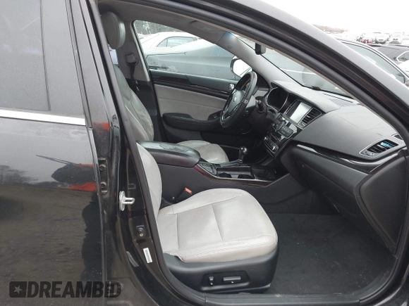 2014 Kia Cadenza Premium with VIN KNALN4D73E5163441, listed as a IAAI auction lot 41392572 with 190,378 mi miles. Bid and sale history available at carsss.com. Image 5.