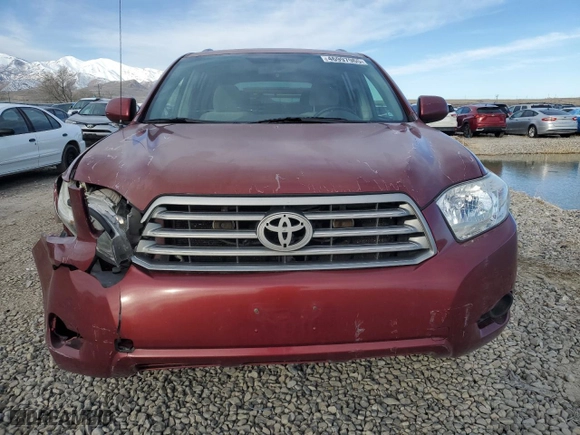 2009 Toyota Highlander with VIN JTEES41A892131124, listed as a Copart auction lot 46997965 with 179,386 mi miles and Salvage Title. Bid and sale history available at carsss.com. Image 5.