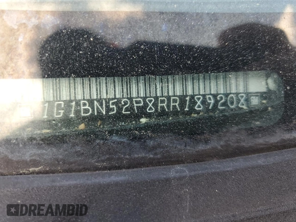 1994 Chevrolet Caprice LS with VIN 1G1BN52P8RR189208, listed as a Copart auction lot 46967845 with Not Provided miles and Salvage Title. Bid and sale history available at DreamBid. Image 12.