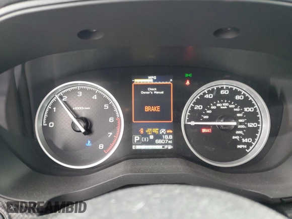 2022 Subaru Forester Limited с VIN JF2SKAPC9NH464262, выставлен на аукционе Copart как лот 58025295 с пробегом 6 807 миль миль и Списание • Salvage title. История ставок и продаж доступна на DreamBid. Изображение 9.