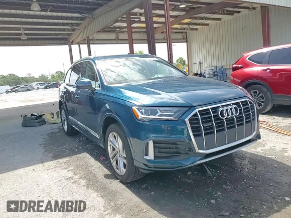 2020 Audi Q7 Premium Plus with VIN WA1LJAF72LD009455, listed as a Copart auction lot 59752025 with Not provided miles and Non repairable. Bid and sale history available at DreamBid. Image 15.