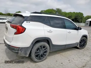2020 GMC Terrain SLE with VIN 3GKALMEV9LL273196, listed as a Copart auction lot 57219035 with 128,763 mi miles and Salvage title. Bid and sale history available at DreamBid. Image 3.