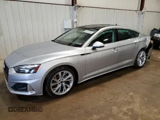2022 Audi A5 Sportback Premium with VIN WAUABCF5XNA015901, listed as a Copart auction lot 45576204 with 12,271 mi miles. Bid and sale history available at carsss.com. Image 1.
