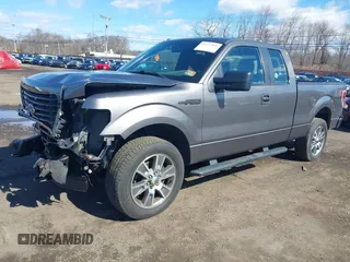 2014 Ford F-150 XL with VIN 1FTFX1EF9EFC12182, listed as a IAAI auction lot 41737091 with 175,614 mi miles. Bid and sale history available at carsss.com. Image 2.