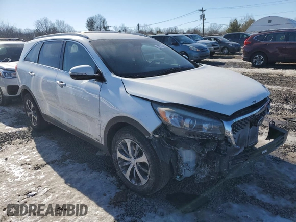 2016 Kia Sorento EX with VIN 5XYPHDA16GG047107, listed as a Copart auction lot 42509755 with 135,642 mi miles and Salvage Title. Bid and sale history available at carsss.com. Image 4.