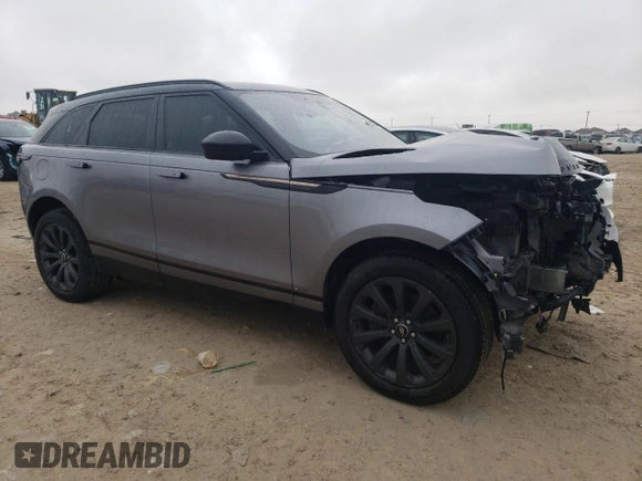 2020 Land Rover Range Rover Velar R-Dynamic S z VIN SALYK2FV5LA278489, wystawiony jako Copart lot #42789625 z przebiegiem 71 305 mil mil oraz Szkoda całkowita • Salvage title. Historia ofert i sprzedaży dostępna na DreamBid. Obrazek 4.