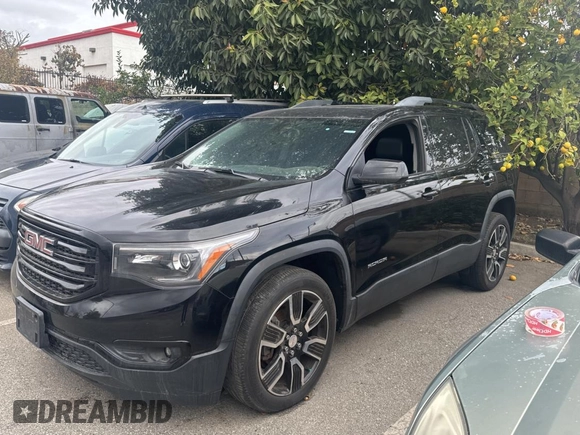 2019 GMC Acadia SLT with VIN 1GKKNMLA7KZ207784, listed as a Copart auction lot 44655345 with 46,560 mi miles and Salvage Title. Bid and sale history available at carsss.com. Image 2.