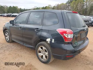 2015 Subaru Forester 2.5i with VIN JF2SJAAC5FH841134, listed as a IAAI auction lot 41889369 with 155,793 mi miles and . Bid and sale history available at DreamBid. Image 3.