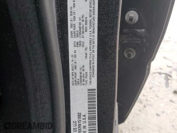2024 Ram 1500 TRX with VIN 1C6SRFU9XRN151882, listed as a Copart auction lot 42518725 with 5,279 mi miles and Salvage Title. Bid and sale history available at carsss.com. Image 14.