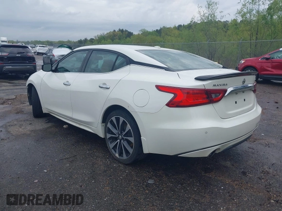 2016 Nissan Maxima SV z VIN 1N4AA6AP2GC401273, wystawiony jako IAAI lot #41898456 z przebiegiem 139 720 mil mil oraz . Historia ofert i sprzedaży dostępna na DreamBid. Obrazek 3.