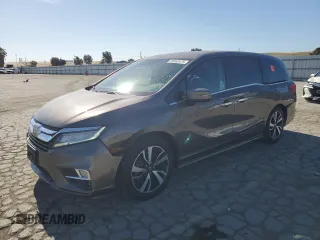 2020 Honda Odyssey Elite с VIN 5FNRL6H96LB037046, выставлен на аукционе Copart как лот 56552475 с пробегом 51 363 миль миль и Списание • Salvage title. История ставок и продаж доступна на DreamBid. Изображение 1.