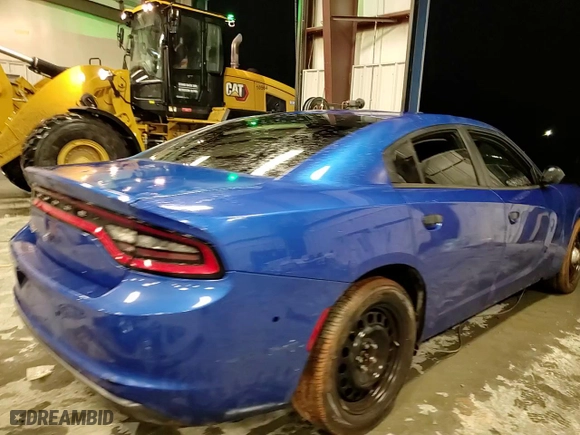 2017 Dodge Charger Police with VIN 2C3CDXKTXHH521238, listed as a Copart auction lot 43614585 with 0 mi miles and Salvage Title. Bid and sale history available at carsss.com. Image 10.