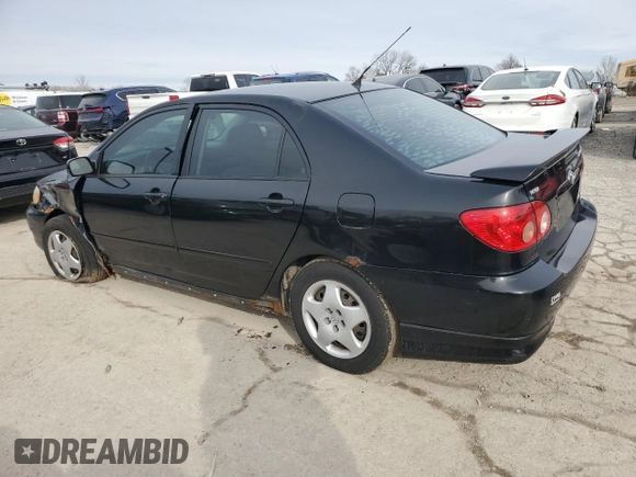 2005 Toyota Corolla CE with VIN 1NXBR32E45Z411163, listed as a Copart auction lot 44561615 with 185,479 mi miles and Salvage Title. Bid and sale history available at DreamBid. Image 2.