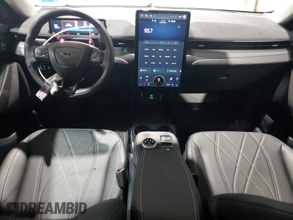 2024 Ford Mustang Mach-E Select with VIN 3FMTK1SU3RMA13621, listed as a Copart auction lot 50179205 with 4,489 mi miles and Salvage Title. Bid and sale history available at DreamBid. Image 8.