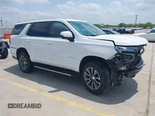 2021 Chevrolet Tahoe LT with VIN 1GNSKNKD0MR488813, listed as a IAAI auction lot 42418044 with 34,666 mi miles and . Bid and sale history available at DreamBid. Image 1.