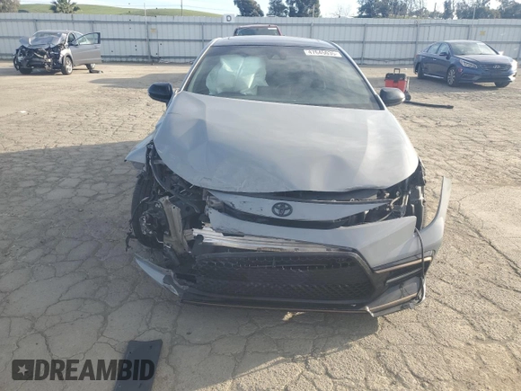 2021 Toyota Corolla XSE with VIN 5YFT4MCE5MP094405, listed as a Copart auction lot 47645035 with 79,578 mi miles and Salvage Title. Bid and sale history available at carsss.com. Image 5.