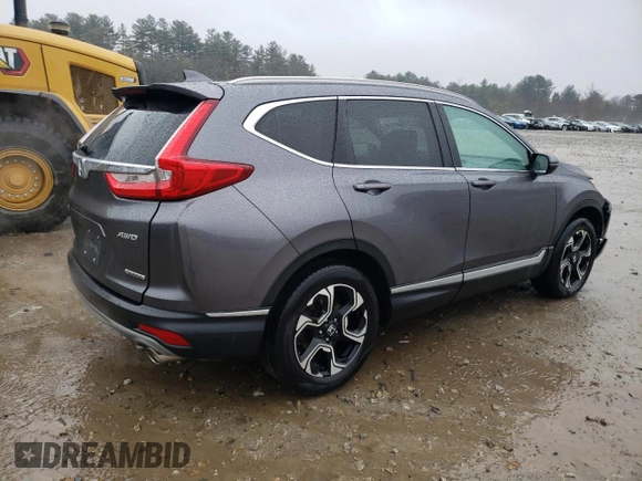 2019 Honda CR-V Touring with VIN 2HKRW2H98KH630729, listed as a Copart auction lot 43032655 with 114,105 mi miles and Salvage Title. Bid and sale history available at carsss.com. Image 3.