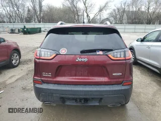 2019 Jeep Cherokee Latitude Plus with VIN 1C4PJMLX1KD250905, listed as a Copart auction lot 54446165 with 83,737 mi miles and Salvage title. Bid and sale history available at DreamBid. Image 6.