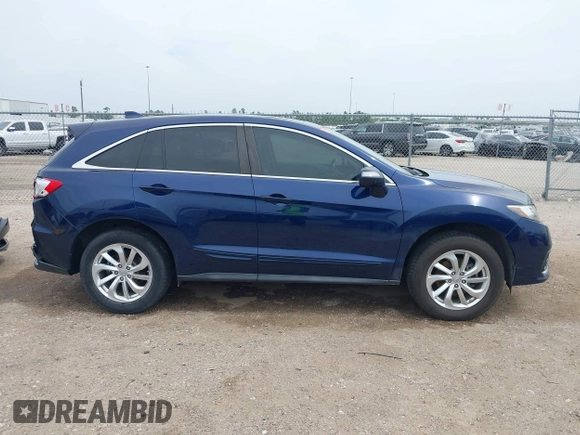 2017 Acura RDX w/Technology Pkg with VIN 5J8TB3H55HL018465, listed as a IAAI auction lot 41869076 with 97,359 mi miles. Bid and sale history available at carsss.com. Image 13.