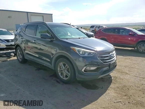 2017 Hyundai Santa Fe 2.4L with VIN 5NMZU3LB5HH012795, listed as a Copart auction lot 58503135 with 85,531 mi miles and Salvage title. Bid and sale history available at DreamBid. Image 14.