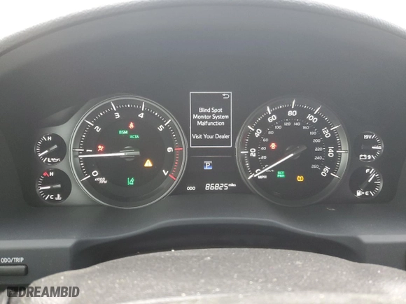 2018 Toyota Land Cruiser with VIN JTMCY7AJ5J4065216, listed as a Copart auction lot 88168895 with 86,825 mi miles and Salvage Title. Bid and sale history available at carsss.com. Image 9.