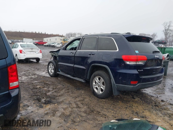 2014 Jeep Grand Cherokee Laredo with VIN 1C4RJFAGXEC109865, listed as a IAAI auction lot 41971070 with 129,460 mi miles. Bid and sale history available at carsss.com. Image 3.
