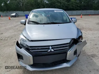 2021 Mitsubishi Mirage ES with VIN ML32AUHJ6MH010763, listed as a Copart auction lot 53855315 with 72,486 mi miles and Salvage title. Bid and sale history available at DreamBid. Image 5.