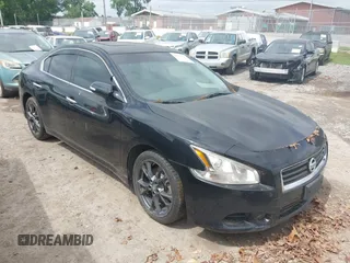 2012 Nissan Maxima S with VIN 1N4AA5AP9CC850051, listed as a IAAI auction lot 42555011 with 173,014 mi miles and . Bid and sale history available at DreamBid. Image 1.