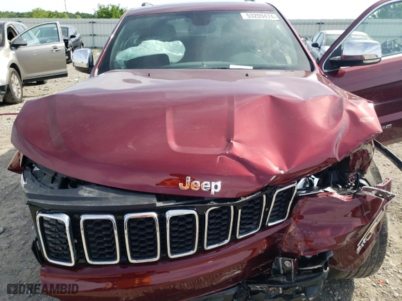 2022 Jeep Grand Cherokee WK Limited with VIN 1C4RJFBG7NC167009, listed as a Copart auction lot 53209474 with 16,218 mi miles and Salvage Title. Bid and sale history available at carsss.com. Image 13.