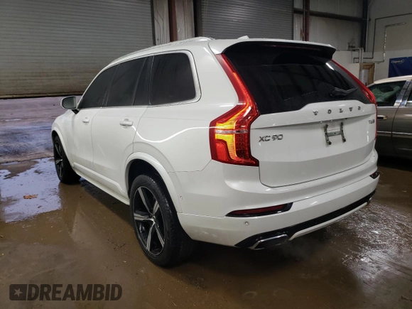 2019 Volvo XC90 R-Design with VIN YV4A22PM4K1478712, listed as a Copart auction lot 43266195 with 65,494 mi miles and Salvage title. Bid and sale history available at DreamBid. Image 2.