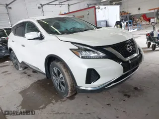2021 Nissan Murano S with VIN 5N1AZ2AS8MC147057, listed as a IAAI auction lot 41715721 with 29,940 mi miles. Bid and sale history available at carsss.com. Image 1.