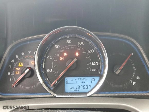 2013 Toyota RAV4 Limited with VIN JTMDFREV3DD014224, listed as a Copart auction lot 53118605 with 187,007 mi miles and Salvage Title. Bid and sale history available at carsss.com. Image 9.
