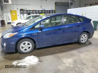 2010 Toyota Prius II with VIN JTDKN3DUXA5125262, listed as a Copart auction lot 52278605 with 71,554 mi miles and Non Repairable. Bid and sale history available at carsss.com. Image 1.