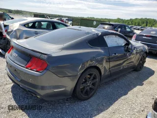 2020 Ford Mustang GT with VIN 1FA6P8CF6L5130303, listed as a Copart auction lot 57838495 with 45,319 mi miles and Salvage title. Bid and sale history available at DreamBid. Image 3.