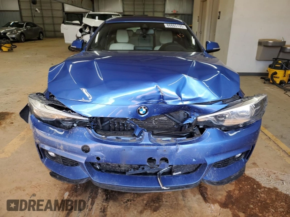 2018 BMW 4 Series 430i xDrive with VIN WBA4J3C56JBG91824, listed as a Copart auction lot 88865135 with 103,927 mi miles and Salvage Title. Bid and sale history available at DreamBid. Image 5.