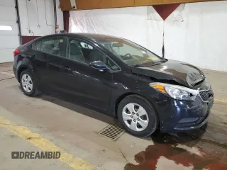 2016 Kia Forte LX with VIN KNAFK4A60G5501379, listed as a Copart auction lot 49219955 with 85,274 mi miles and Salvage Title. Bid and sale history available at carsss.com. Image 4.