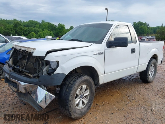 2014 Ford F-150 XL with VIN 1FTMF1CM7EFC60291, listed as a IAAI auction lot 42503556 with 215,474 mi miles and . Bid and sale history available at DreamBid. Image 17.