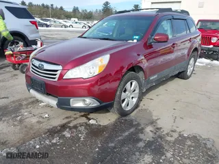 2011 Subaru Outback 3.6R Limited Pwr Moon with VIN 4S4BRDKC2B2401324, listed as a IAAI auction lot 41544190 with 122,015 mi miles. Bid and sale history available at carsss.com. Image 2.