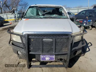 2007 Ford F-150 XL with VIN 1FTVX14577NA63235, listed as a Copart auction lot 47297735 with Not Provided miles and Salvage Title. Bid and sale history available at carsss.com. Image 5.